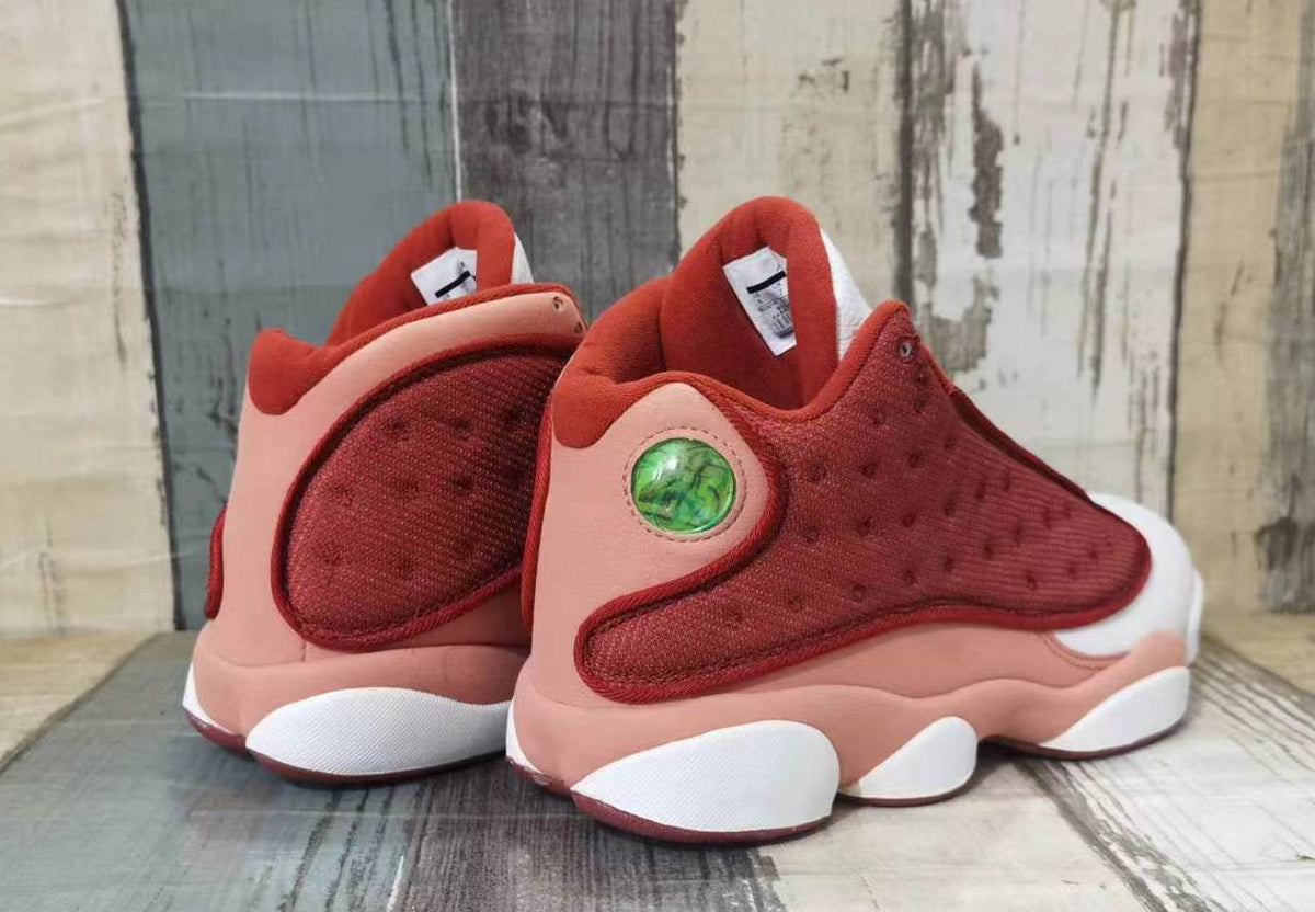 Air Jordan 13 Men's Sneakers – White & Burgundy